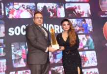 दुबई में डॉ जितेंद्र मतलानी दादा साहब फाल्के पुरस्कार से सम्मानित Dr Jitendra Matlani honoured with Dada Saheb Phalke Award in Dubai