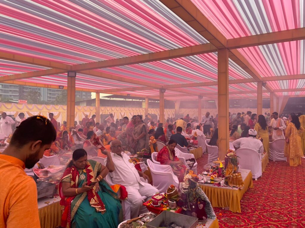 Vivah of 51 Tulsi and mass 51 Ekadashi Udyapan organized for the first time in Surat