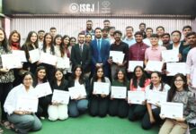 आईएसजीजे – इंटरनेशनल स्कूल ऑफ जेम्स एंड ज्वेलरी कॉलेजमें जेम एन्ड जेमोलॉजी स्नातकों का स्नातक समारोह आयोजित International School of Gems and Jewellery, ISGJ, Graduation Ceremony, Diamond & Gemology students, Kalpesh Desai, Gems & Jewellery industry