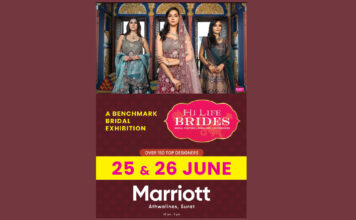 हाईलाइफ ब्राइड्स, भारत की सबसे बड़ी फैशन प्रदर्शनी कंपनी हाईलाइफ एग्जिबिशन द्वारा बेंचमार्क ब्राइडल एग्जिबिशन २५ और २६ जून को सूरत के होटल मैरियट में आयोजित किया जाएगा
