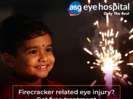 एएसजी आई हॉस्पिटल ने शुरू की दिवाली पहल: 15 वर्ष से कम उम्र के बच्चों में पटाखों से संबंधित आंख की चोटों के लिए निःशुल्क परामर्श और सर्जरी!
