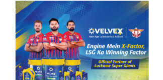 VELVEX ने लखनऊ सुपर जायंट्स के साथ साझेदारी कर बाज़ार में अपनी उपस्थिति को तेज़ किया