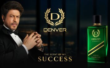 Denver ने किया बॉलीवुड सुपरस्टार शाहरुख खान के साथ “Denver Intense EDP” लॉन्च